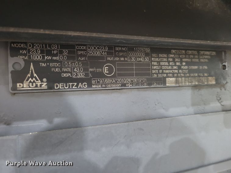 image for item LY9857 Miller Big Blue 400D  welder