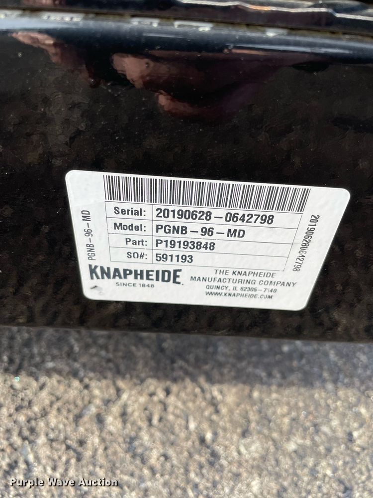 image for item MA9789 Knapheide PGNB-96-MD  flatbed