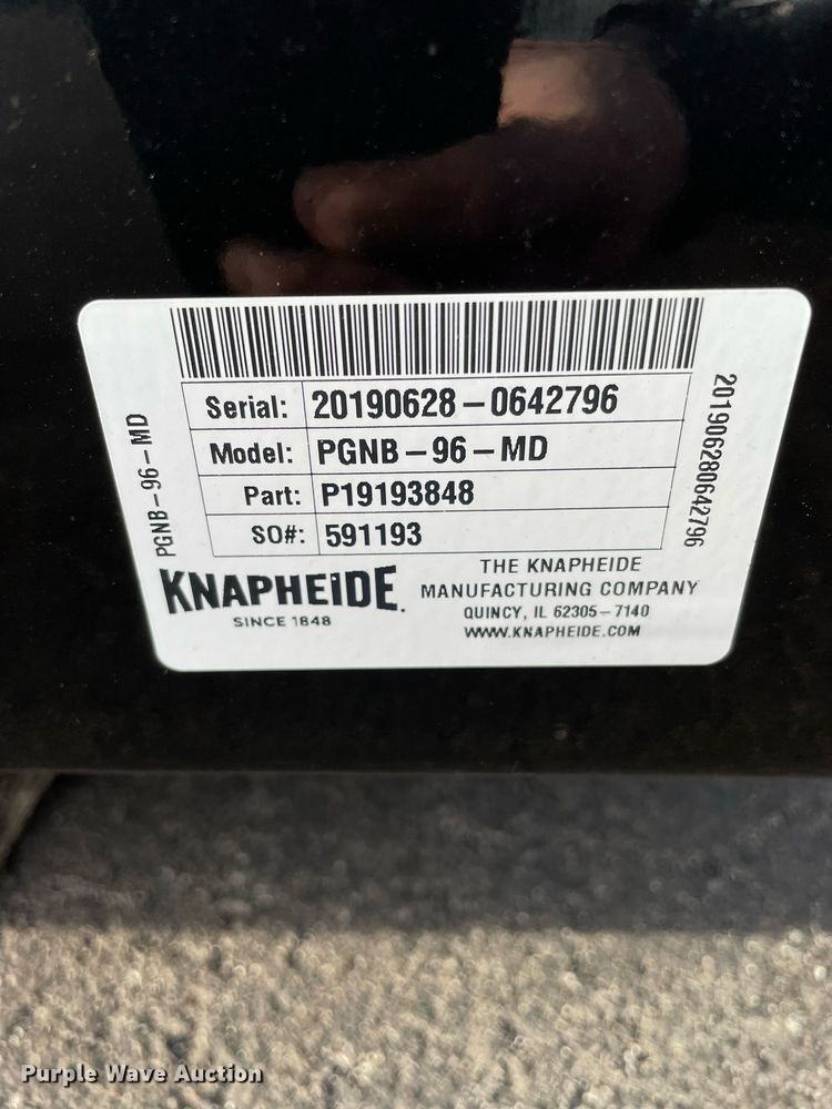 image for item MA9790 Knapheide PGNB-96-MD  flatbed