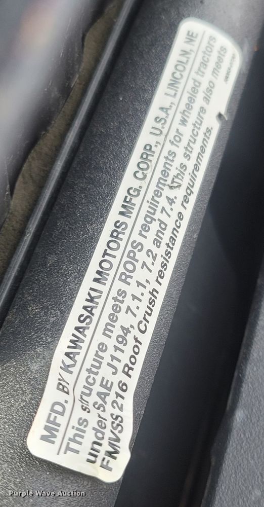 image for item MH9623 2015 Kawasaki 4010 Mule  utility vehicle