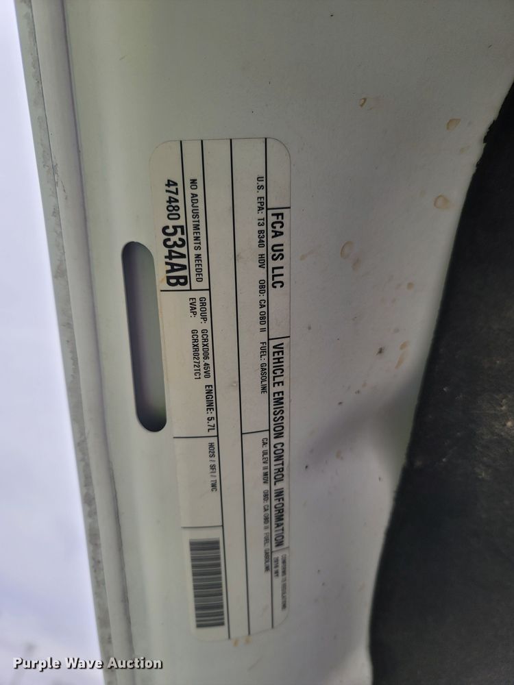 image for item MH9624 2016 Dodge Ram 2500HD  Crew Cab pickup truck