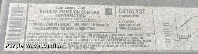 image for item MI9618 2005 Chevrolet Avalanche 1500  pickup truck