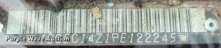 image for item MI9621 1993 Chevrolet Cheyenne C1500  pickup truck