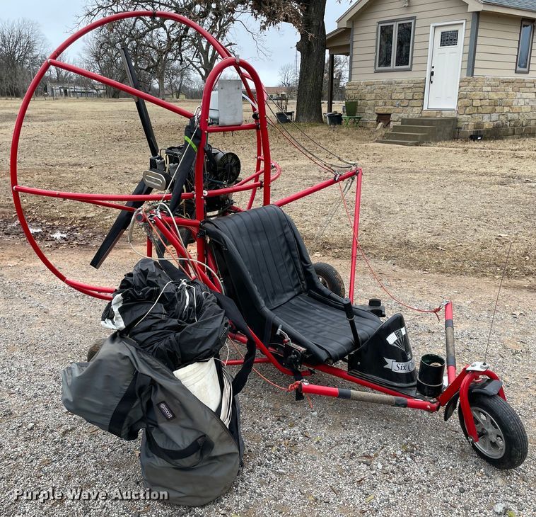 image for item MI9638 1998 Six Chuter Skye Ryder Aerochute power parachute