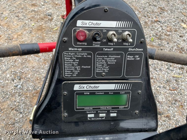 image for item MI9638 1998 Six Chuter Skye Ryder Aerochute power parachute