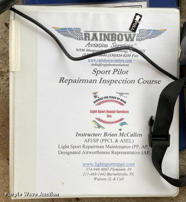 image for item MI9638 1998 Six Chuter Skye Ryder Aerochute power parachute