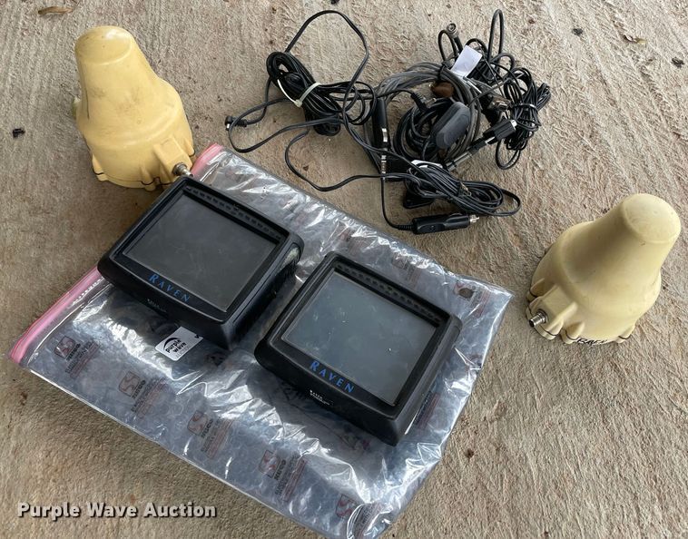 (2) Raven GPS systems in Davis, OK Item MI9644 sold Purple Wave