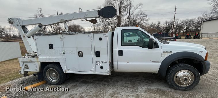 image for item MN9490 2005 Ford F550 Super Duty  utility / service truck