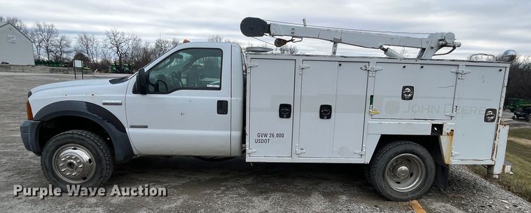 image for item MN9490 2005 Ford F550 Super Duty  utility / service truck