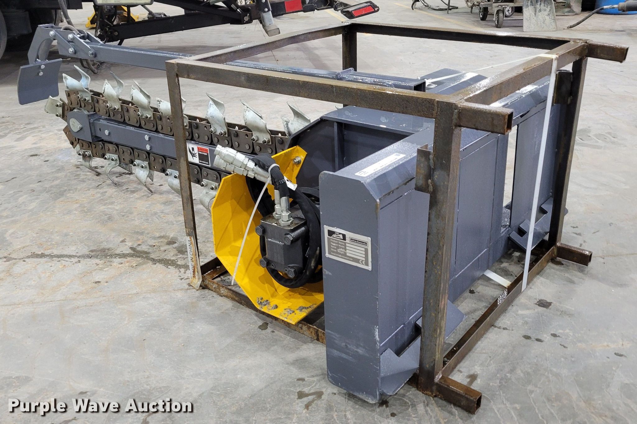 Handy Attachments HST48 skid steer trencher in Waterloo, NE Item