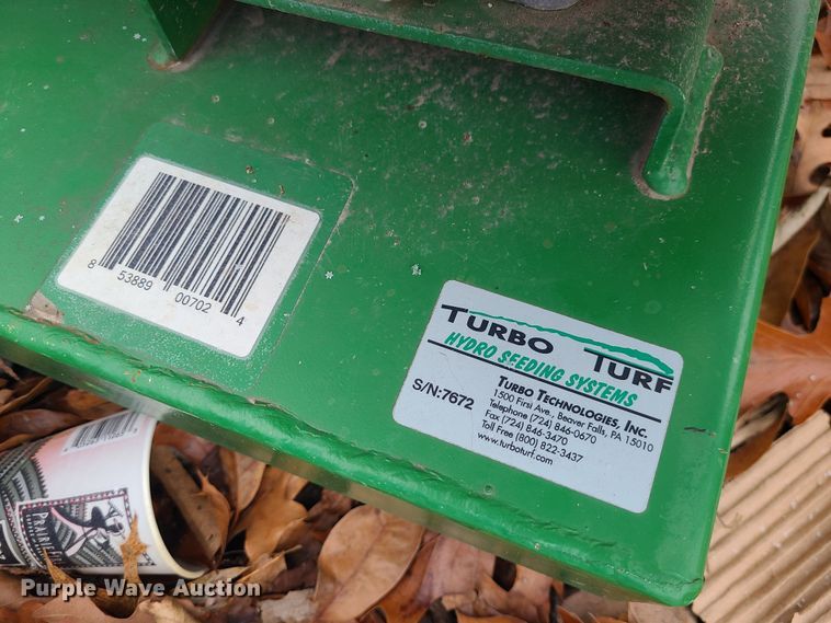 image for item JG9612 Turbo Turf  hydro seeder
