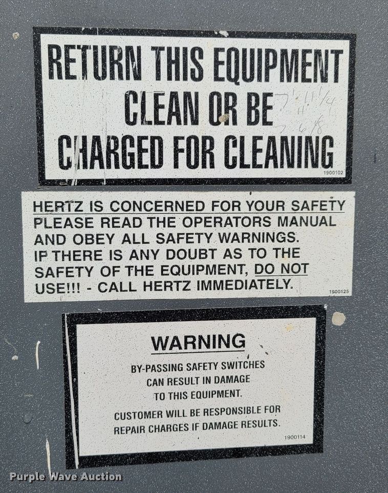 image for item JY9970 2016 Skyjack SJ12 vertical lift