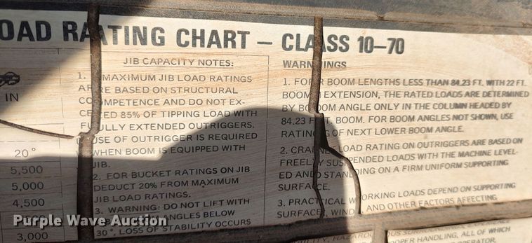 image for item LK9432 P&H Omega 18  crane