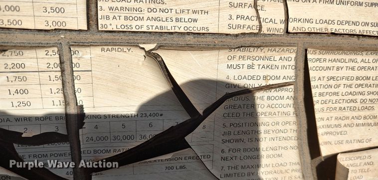 image for item LK9432 P&H Omega 18  crane