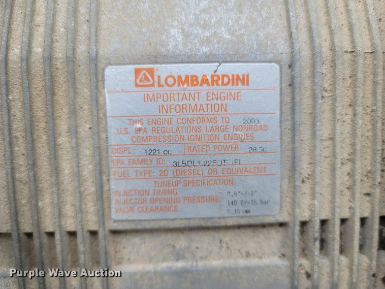 image for item MH9632 2004 Condux Tesmec  underground cable puller