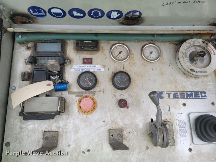 image for item MH9632 2004 Condux Tesmec  underground cable puller