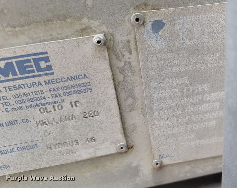 image for item MH9632 2004 Condux Tesmec  underground cable puller