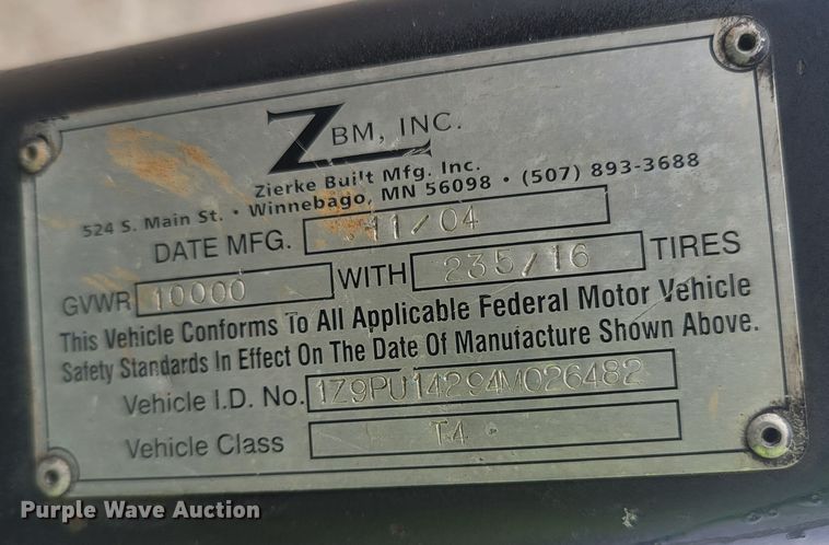 image for item MH9632 2004 Condux Tesmec  underground cable puller