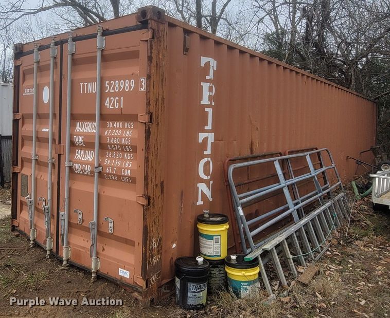 image for item MH9638 Triton  shipping container