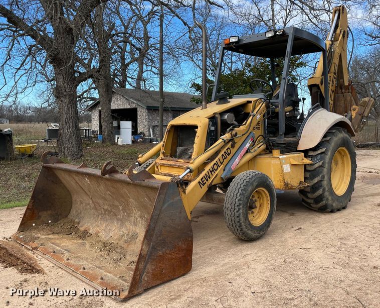 image for item MI9655 New Holland 555E  backhoe