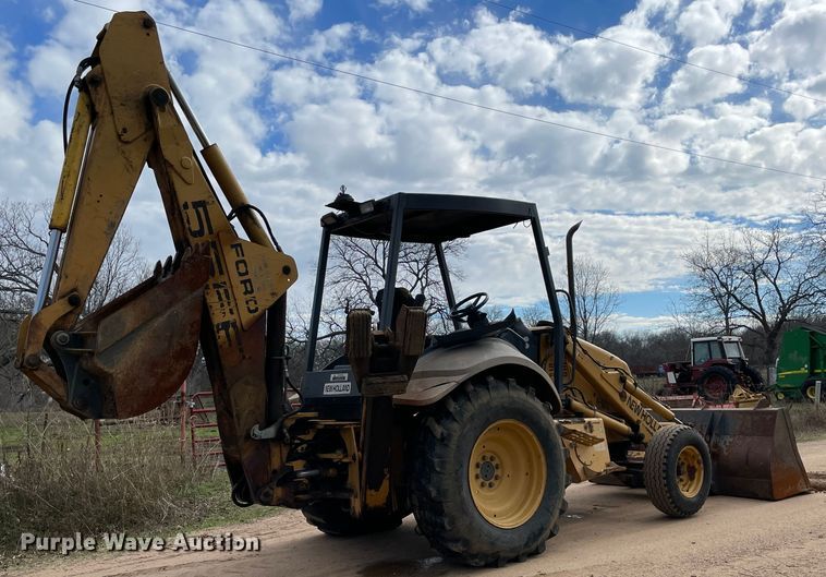 image for item MI9655 New Holland 555E  backhoe