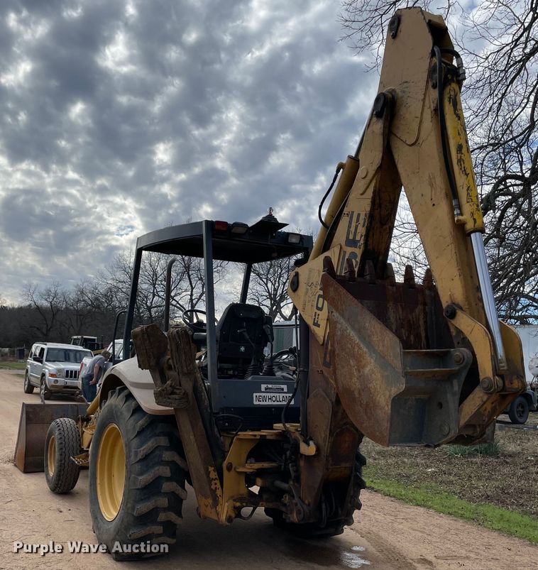 image for item MI9655 New Holland 555E  backhoe