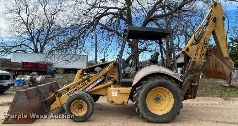 image for item MI9655 New Holland 555E  backhoe