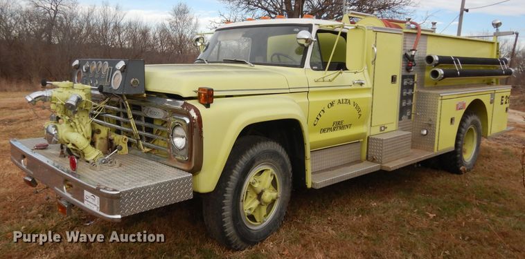 image for item DI6870 1978 Ford  pumper fire truck