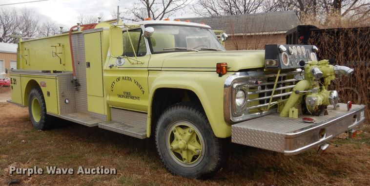 image for item DI6870 1978 Ford  pumper fire truck