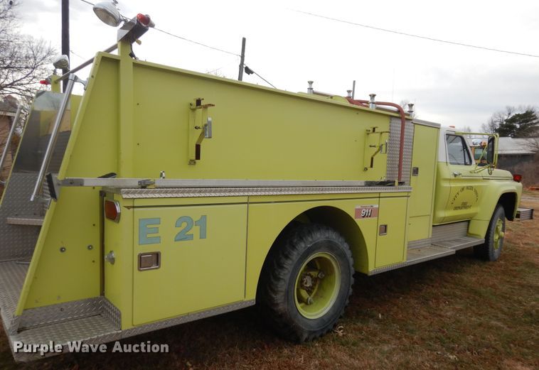 image for item DI6870 1978 Ford  pumper fire truck
