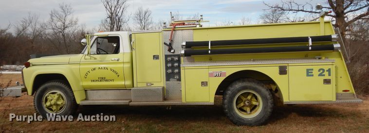 image for item DI6870 1978 Ford  pumper fire truck