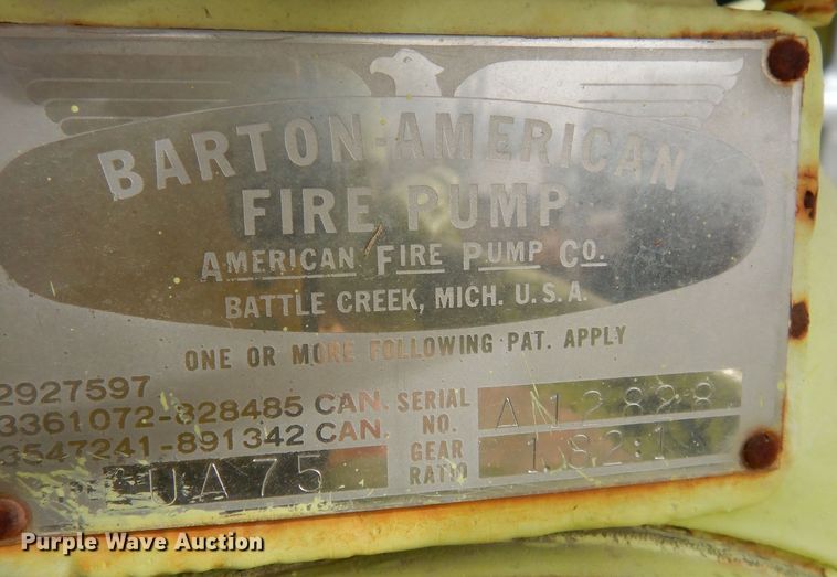 image for item DI6870 1978 Ford  pumper fire truck