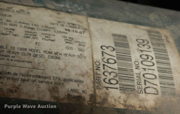 image for item DI6949 1999 Volvo WG  semi truck