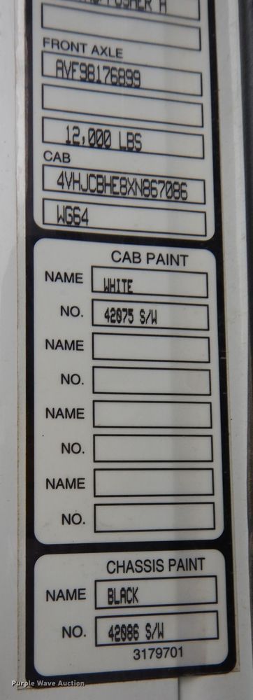 image for item DI6949 1999 Volvo WG  semi truck