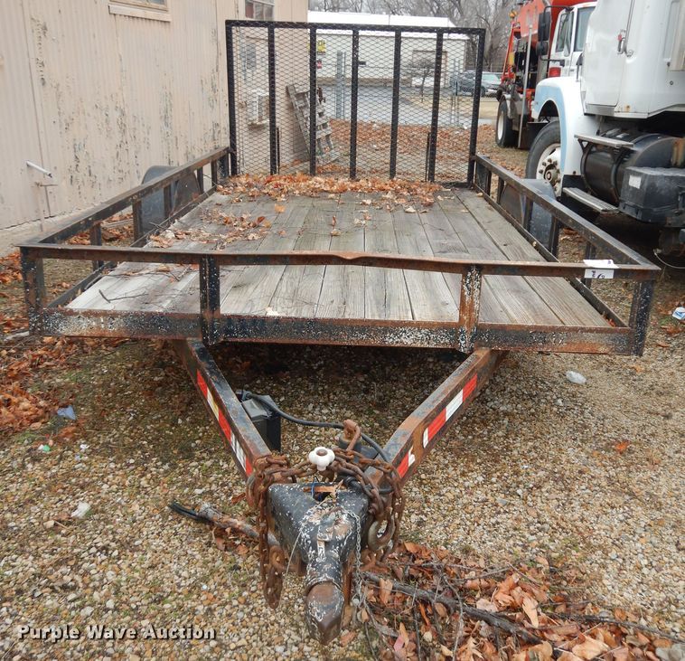 image for item DI6950 2013 Eagle  utility trailer
