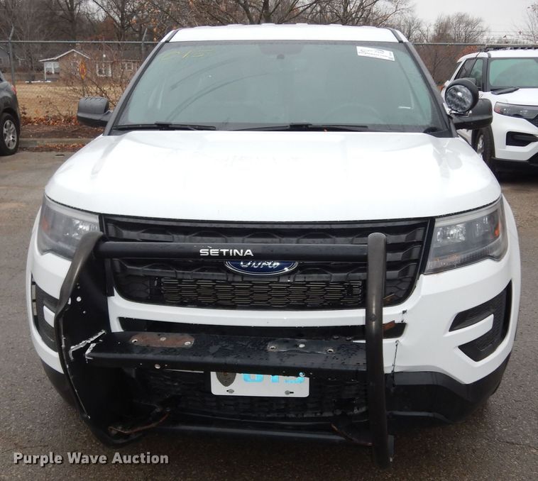 image for item DI6953 2018 Ford Explorer Police Interceptor  SUV