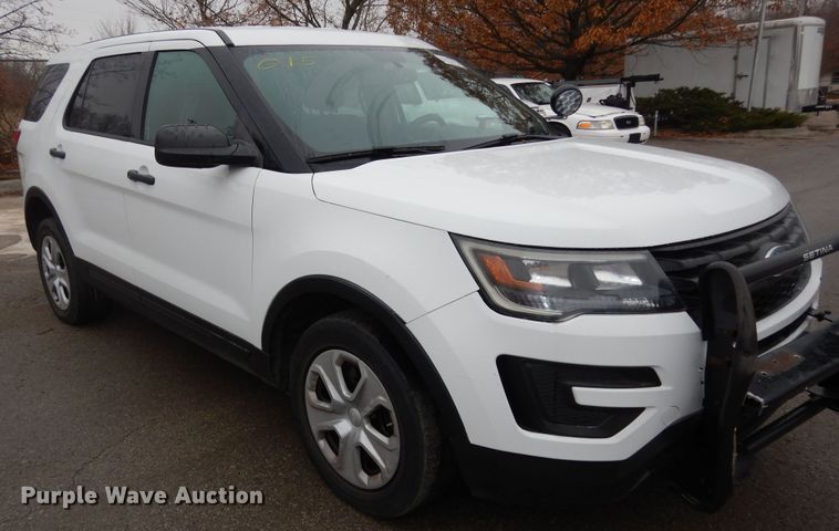 image for item DI6953 2018 Ford Explorer Police Interceptor  SUV