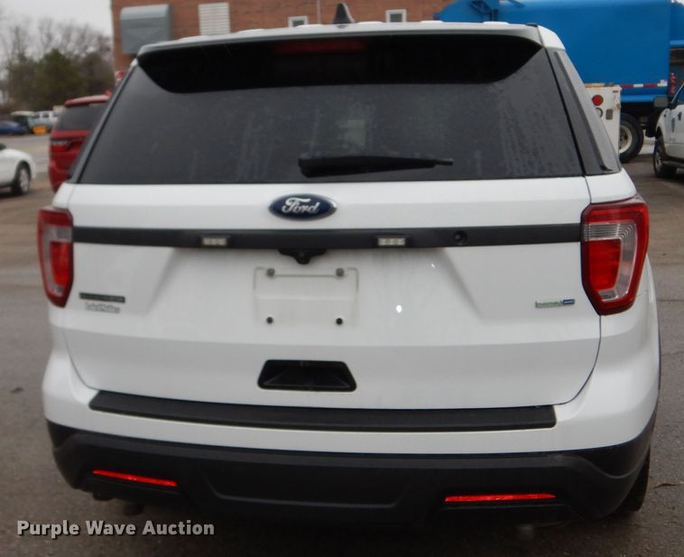 image for item DI6953 2018 Ford Explorer Police Interceptor  SUV