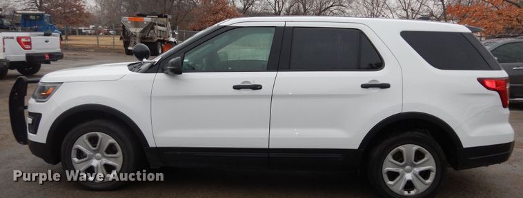 image for item DI6953 2018 Ford Explorer Police Interceptor  SUV