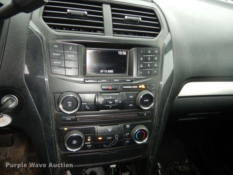 image for item DI6953 2018 Ford Explorer Police Interceptor  SUV