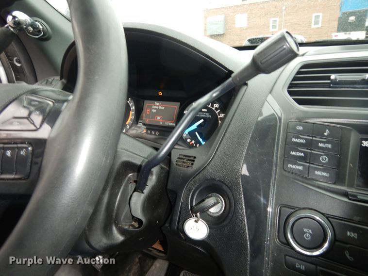 image for item DI6953 2018 Ford Explorer Police Interceptor  SUV