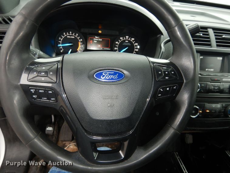 image for item DI6953 2018 Ford Explorer Police Interceptor  SUV