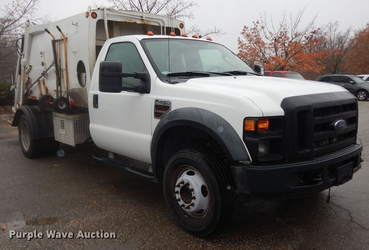 image for item DI6958 2008 Ford F450 Super Duty XL  refuse truck