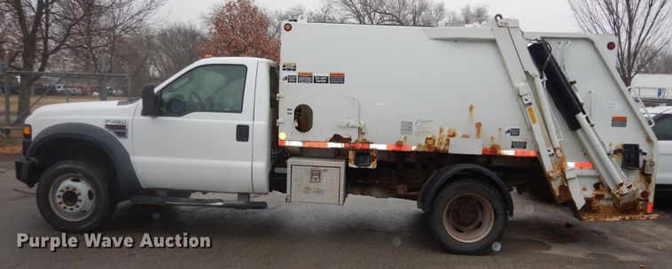 image for item DI6958 2008 Ford F450 Super Duty XL  refuse truck