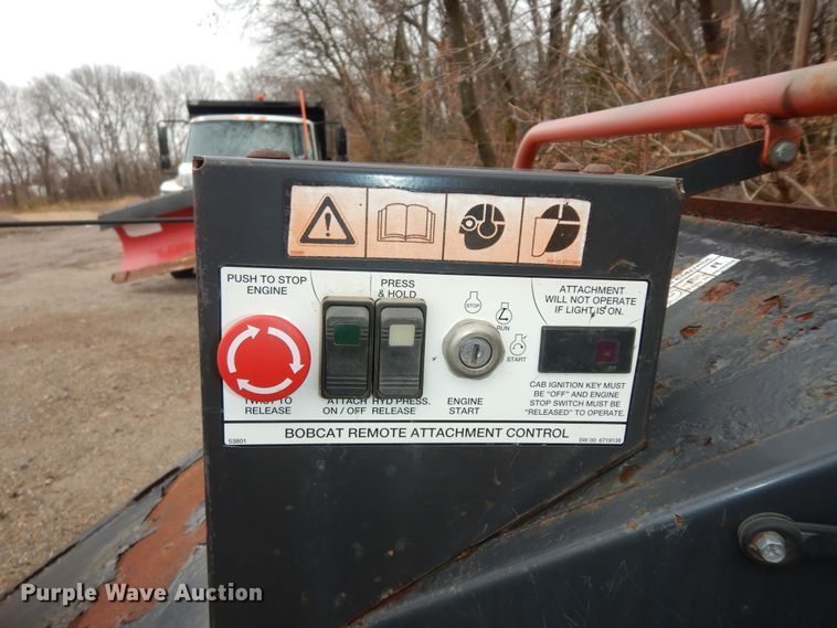 image for item DI6965 Bobcat WC-8A  skid steer wood chipper