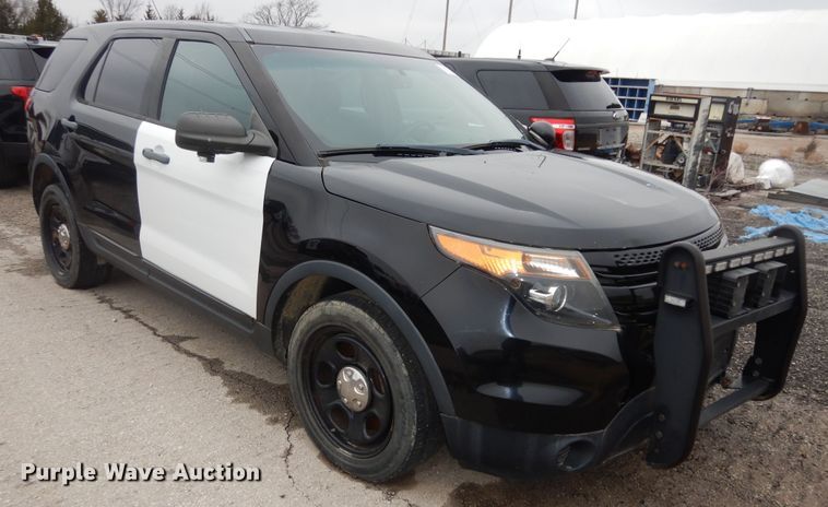 image for item DI6981 2015 Ford Explorer Police Interceptor  SUV