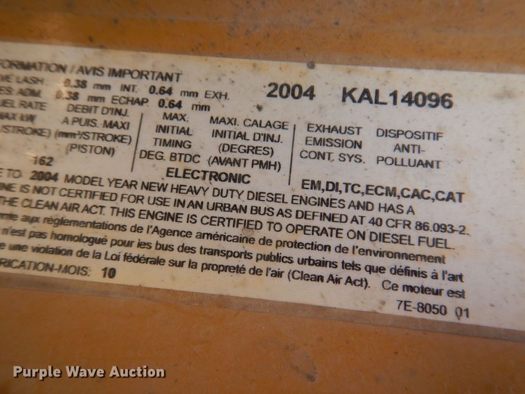 image for item DK2078 2005 Thomas 101PS  school bus