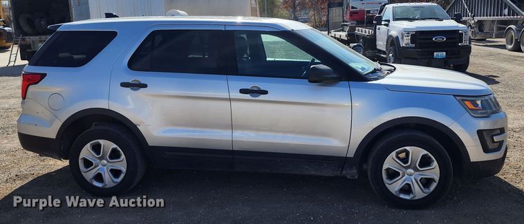 image for item DM4821 2016 Ford Explorer Police Interceptor  SUV