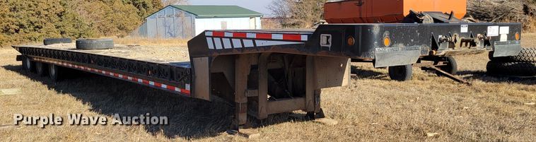 image for item DM8130 2005 Landoll 610B-53  drop tilt deck equipment trailer