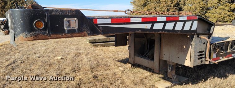 image for item DM8130 2005 Landoll 610B-53  drop tilt deck equipment trailer